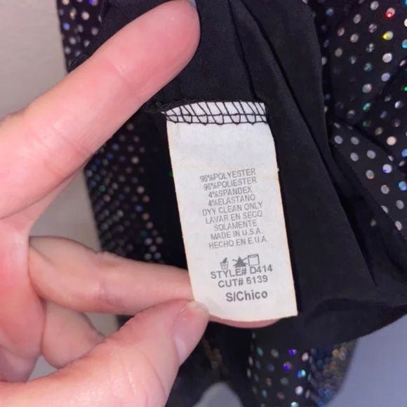 BODY CENTRAL Holographic Sparkle Sequin Party Dress Small Disco 70s Look - Picture 8 of 13